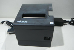 Epson Micros TM-T88IV M129H Thermal Receipt Printer w/Serial-Ethernet Cable (J)
