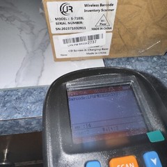JRHC Wireless Barcode Scanner Collector Inventory Data Counter Reader
