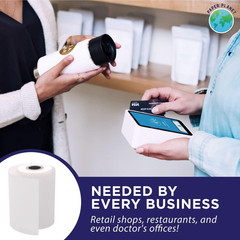 Thermal Receipt Printer Paper for Square Terminal by Paper Planet | 30 Rolls | S