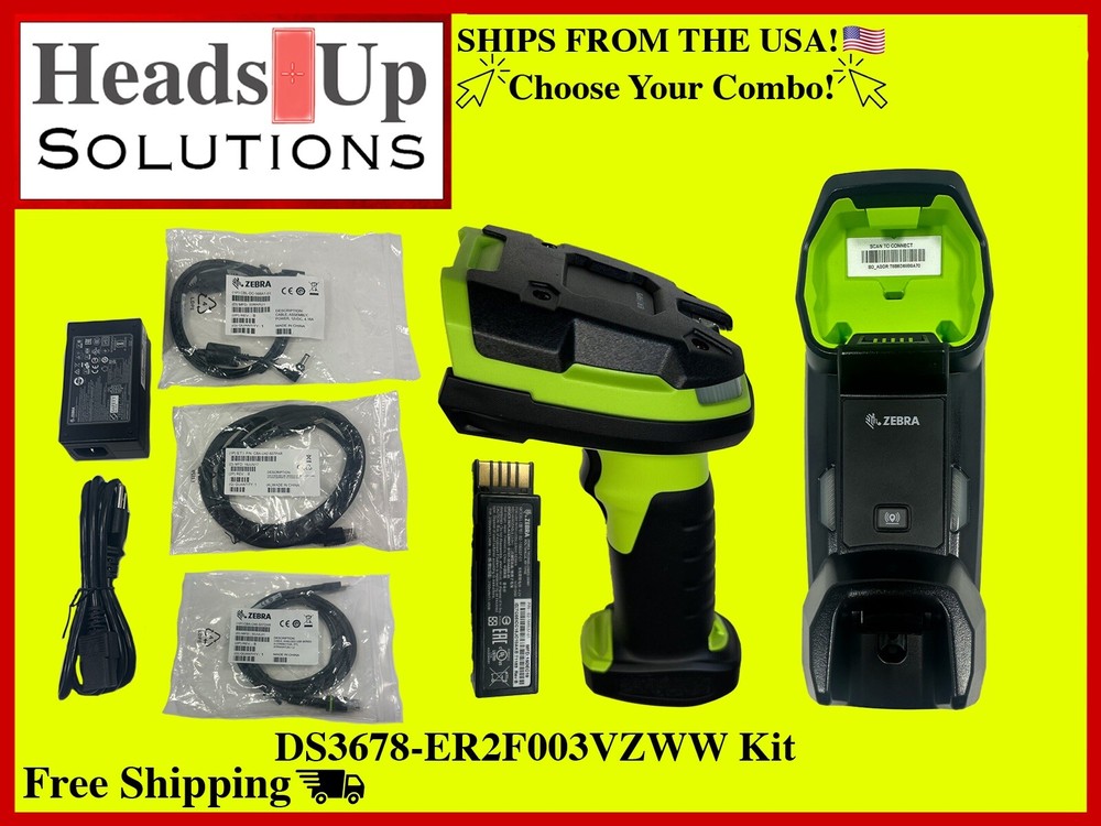 DS3678-ER2F003VZWW Scanner Kit/ Choose Your Combo! Grade A ⚡️🔥