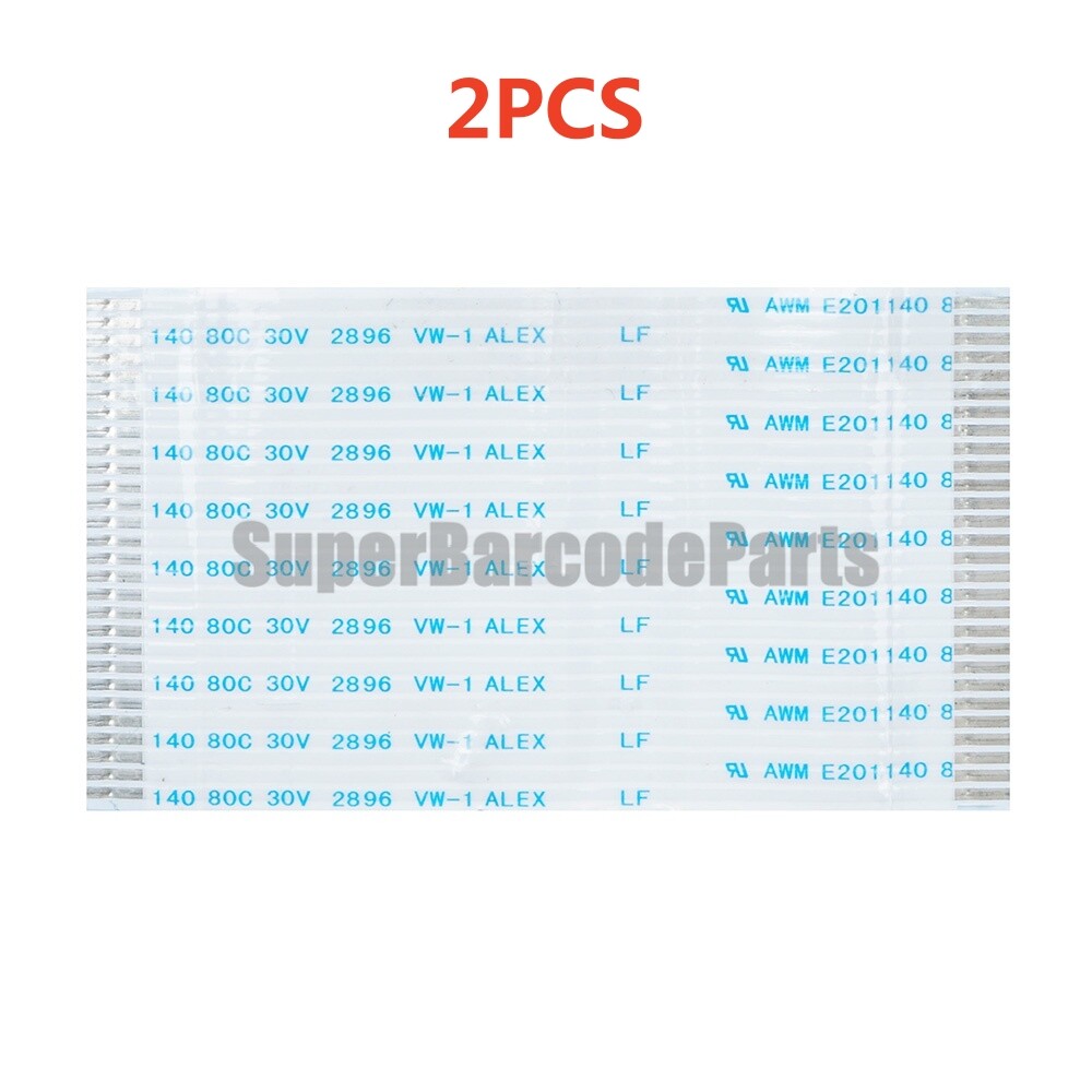 2PCS Printhead Flex Cable for Zebra QL320 QL320 Plus Mobile Printer