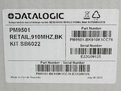 1-Year Warranty⭐DATALOGIC POWERSCAN PM9501 Wireless Industrial Barcode Scanner
