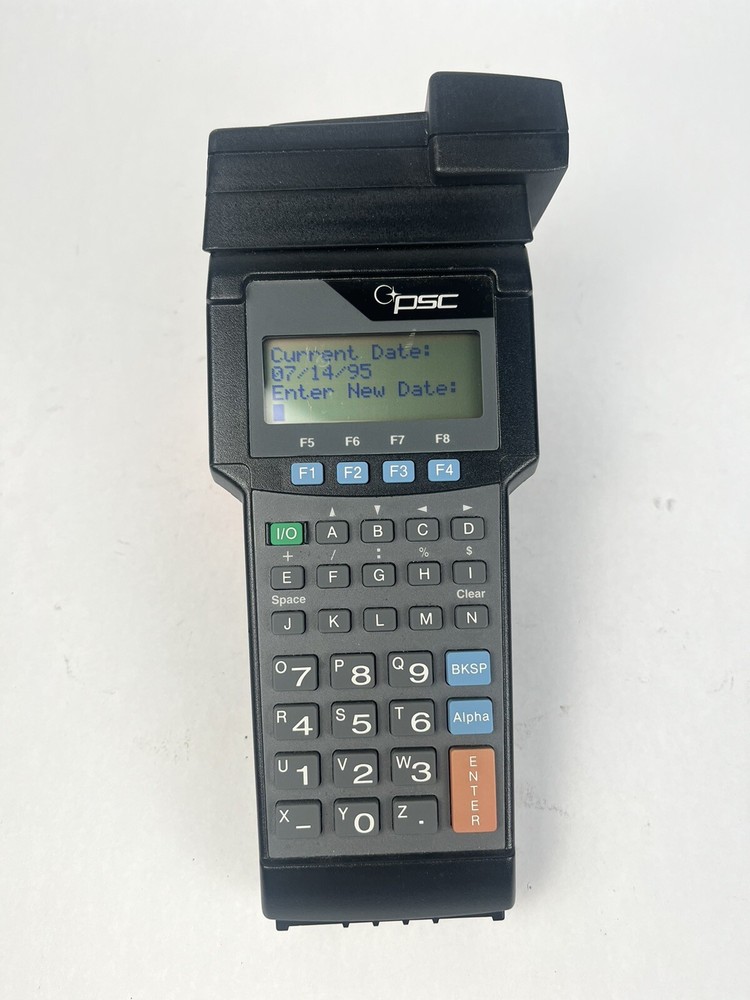 PSC PT 2000 Hand Held Data Terminal/Barcode Scanner Top Gun 42-010-TG