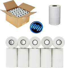 (50 Rolls) 2 1/4 X 70 Thermal Paper 55 GSM Premium Quality German Paper Large Ro