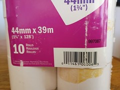NCR Single-Ply Bond Paper Rolls, 1 3/4in. x 128ft., White, Pack Of 10 New
