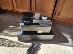 Sharp XE-A507 Electric Cash Register With Drawer NO KEY TESTED Business Black
