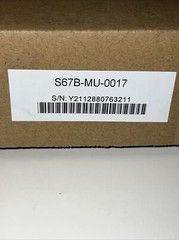 New 67-Keys POS Keyboard S67B-MU-0017 With Card Reader. New & Free Shipping