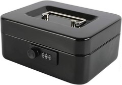 Secure and Lightweight Cash Box with Removable Tray – Multiple Colors Available