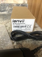 Open Box Lenvii 2D Wired Handheld High Speed Barcode Scanner C200-2D-USB