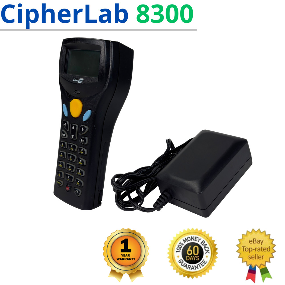 CipherLab 8300 Pocket-Size Linear Barcode Scanner w/Charger 1 YEAR WARRANTY!⚡️