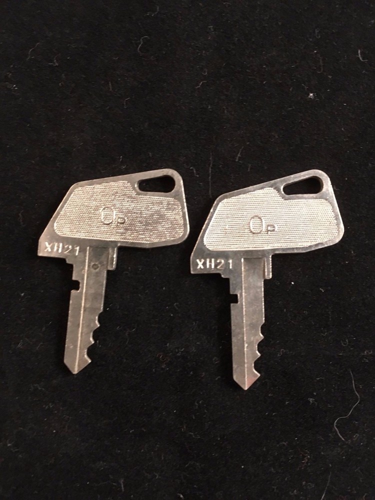 TEC CASH REGISTER, OP KEY, #XH21, SET OF 2