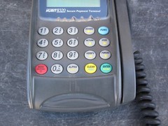 Lipman Nurit 8320 Secure Payment Terminal w Power and Data Cords