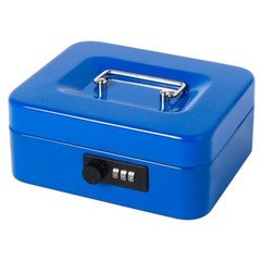 Small Cash Box with Combination Lock Metal Money Box for Cash Lock Box with M…