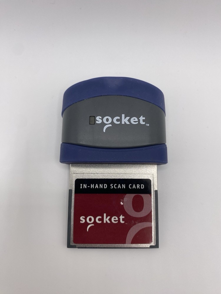 Socket In Hand Scan Card Laser Barcode Scanner 8510-00157B Untested