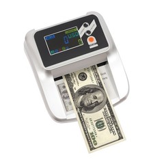Money Bill Counter Machine Cash Checking Counting Counterfeit Detector UV MG usa