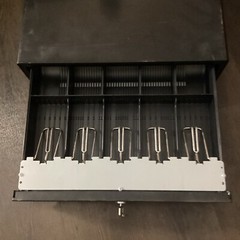 CASH DRAWER | 16″ VOLCORA manual push open cash drawer with Key