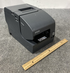 Lot of 5 Epson TM-H2000 Dual-Function Receipt Printers (As Is, Units Only)