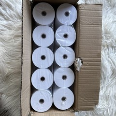 Thermal Paper 3 1/8 X 230Ft, 10 Rolls Receipt Paper Work for Star Micronics TSP1