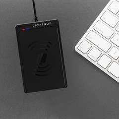 Contactless NFC Smart Card Reader – USB Type-C & Type-A, Secure E-Payments & Acc