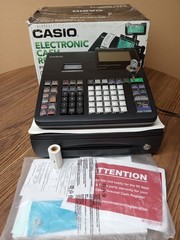 Casio PCR-T500 Electronic Cash Register Thermal Print