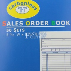 Retail Sales Receipt Order Book Carbonless 2 Part Copy 20 List Rows USA SELLER
