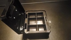 Unbranded Small Shiny Cash Box With lock and key
