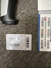 Inateck 1D Barcode Scanner Wireless Bluetooth Reader Laser BCST-70 & USB Cable