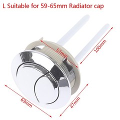 1pc Dual Flush Toilet Tank Button Round Square Toilet Push Dual Flush Button*QH