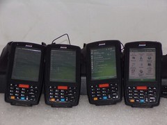 Janam XM66W-1NAFBR00 Mobile Computers 4ea. /w CKT-P4-002U 4-Slot Charger Combo