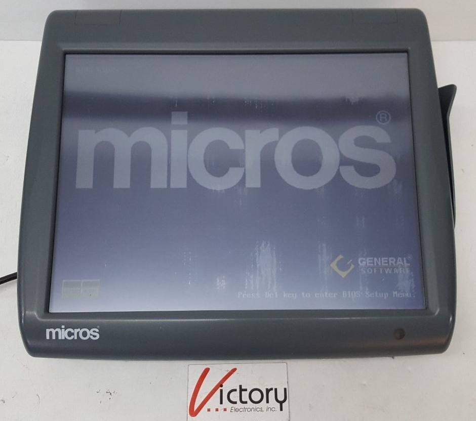 Used Micros Workstation 5 System Unit(400814-001)Touch Screen-W/Windows *V-13*