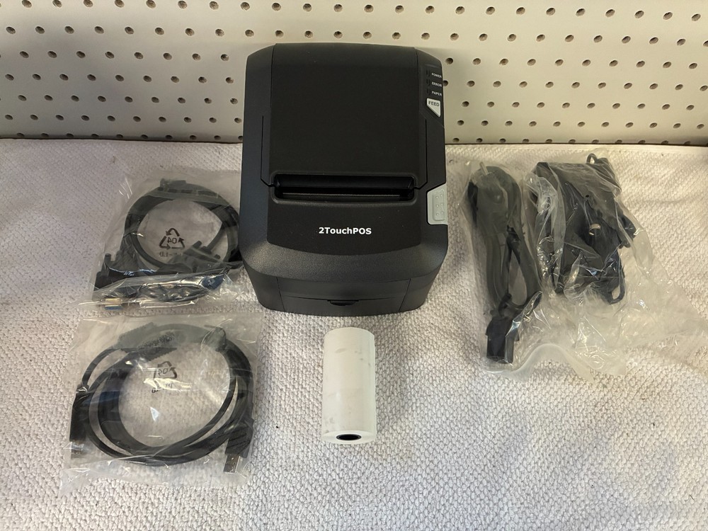 PosX EVO Green Thermal Receipt Printer With Power Cord and Interface Cables NEW