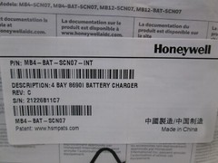 Honeywell MB4-BAT-SCN07 4-Bay Battery Charger For 8690i Mobile Scanners