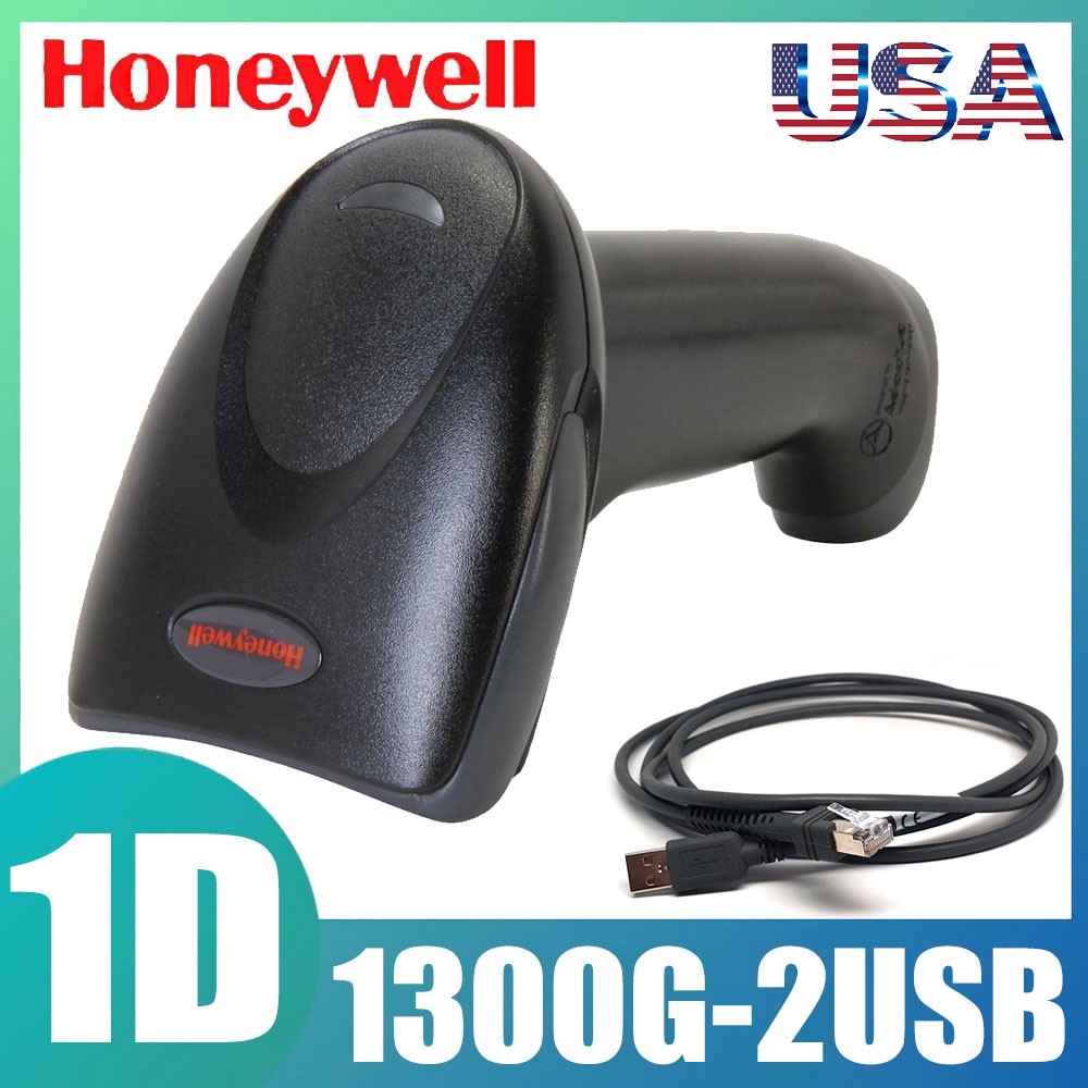 Honeywell Hyperion 1300G 1D Linear-Imaging Scanner Barcode Scanner, 1300G-2USB
