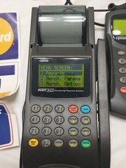 Lipman Nurit 3020 & 292 POS EDC Terminal Credit Card Reader Receipt Printer ASIS