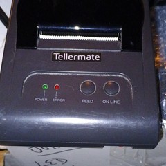 Tellermate FX Thermal POS Receipt Printer, Wired, Windows, 2.26in, Tearbar