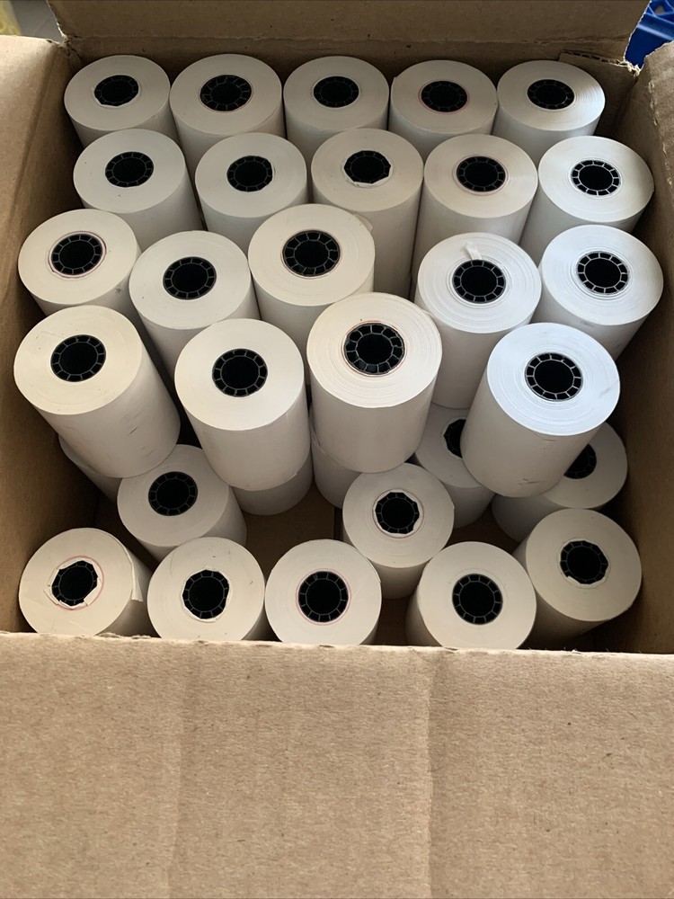 PM Company White 05208 Thermal Paper 21/4″ Wide 46 Rolls Carton