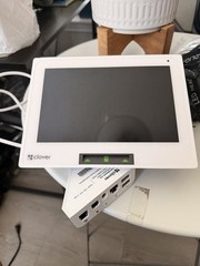 Clover Mini C305 Wired POS Credit Card Terminal White Touchscreen Payment Reader