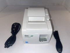 Star TSP100II Thermal POS Receipt Printer USB with Power Cord 143IIU Very Clean