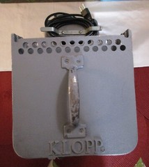 Klopp Combination Electric And Manual Coin Counter ~ Model No. KK ~ Works!