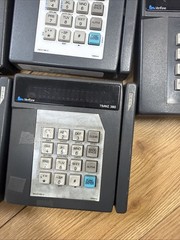 Verifone Vx520 VX 520 EMV NFC CTLS Credit Card Terminal Chip Reader W/ Adapter