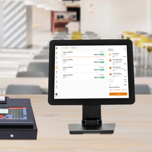 Countertop Retail Cash Register Machine Display Cash Register Display Screen