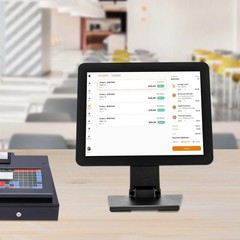 Retail Cash Display Register Machine Countertop Cash Register Display Screen