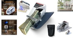 Small Money Counter with UV Verification – Counts 600 Notes/Minute Accurately
