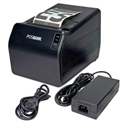TESTED POSBANK A11 Prime Compact POS Thermal Receipt Printer USB Serial Cutter