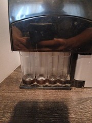 Coin Sorter 4-Barrel Automatic Black Merchsource Does Not Work For Parts Only