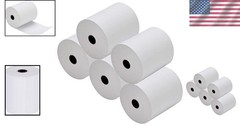 Biodegradable Thermal Receipt Paper 3-1/8″ x 230ft – 5 Rolls with Warning Signal