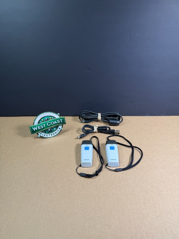 Lot of 2 UniTech MS912+ Handheld Wireless Barcode Scanner Ships Fast!!!