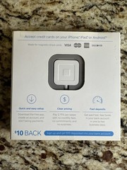 Square A-PKG-0206-01 Credit Debit Card Reader – White for Apple iPhone and…