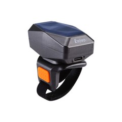 Mini Wireless 2D Inventory Scanner Finger Ring Bluetooth Barcode Scanner for POS