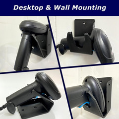 Universal Scanner Holder,Barcode Scanner Holder,Barcode Reader Bracket Wall Mou